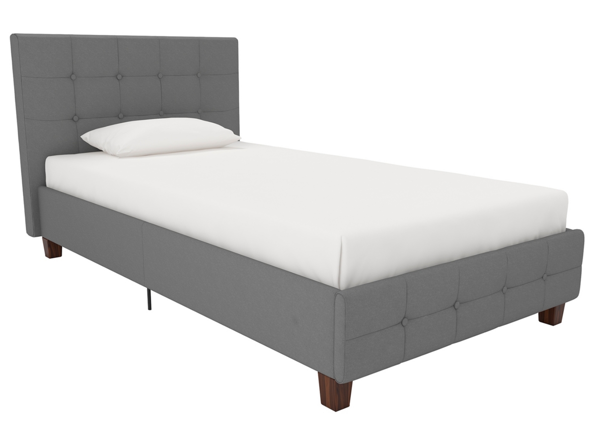 Rose upholstered bed discount