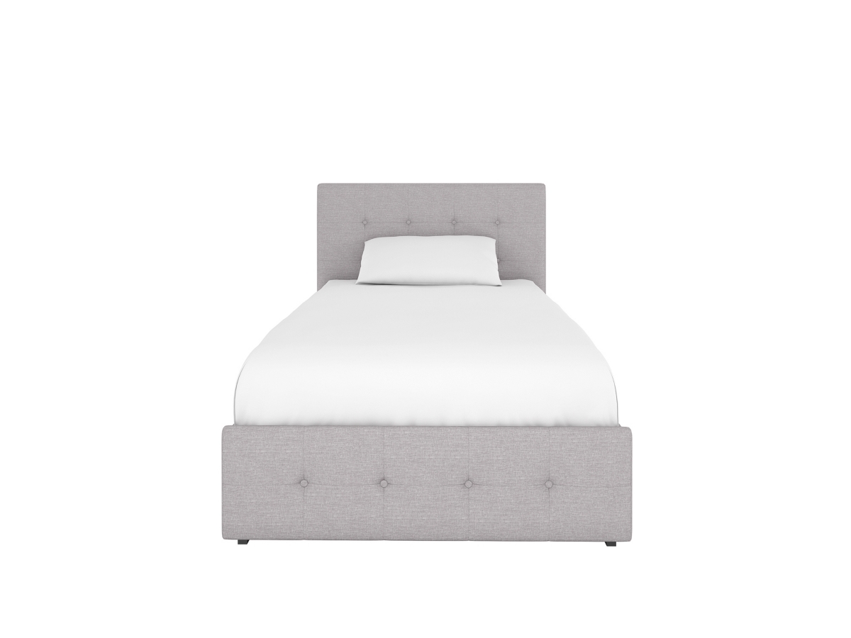 Atwater Living Ryder Linen Twin Upholstered Storage Bed | Ashley