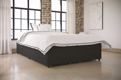 Maven upholstered platform deals bed