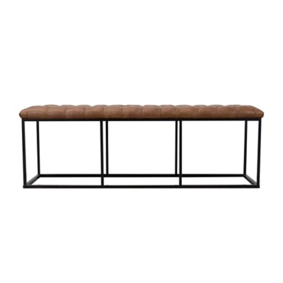 Reese Decorative Bench with Button Tufting, , rollover