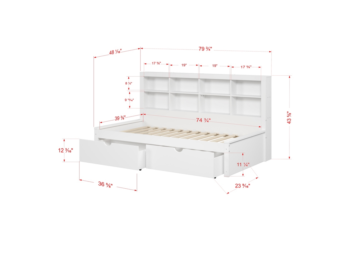 D-ROOM⭐️ Wire Shelving Over the Bed Space Saver Storage Unit