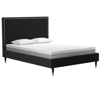 CosmoLiving by Cosmopolitan Audrey Upholstered Queen Bed, , large
