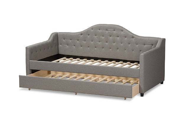Tufted Daybed With Trundle Ashley, Day Bed Sofa Ashley Furniture