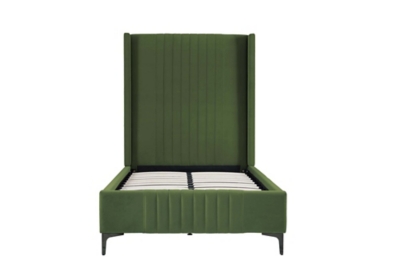 Manhattan Comfort Promenade Wingback Bed - Thumbnail 5