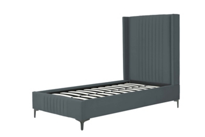 Manhattan Comfort Promenade Wingback Bed - Thumbnail 3