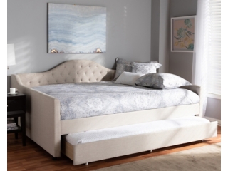 Ashley furniture deals full trundle bed