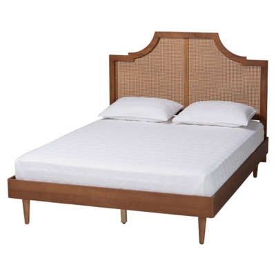 Baxton Studio Macaria Queen Panel Bed