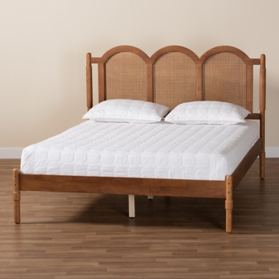 Baxton Studio Thatcher Queen Panel Platform Bed
