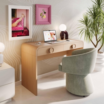 TOV Furniture Moonrise Vanity Desk - Thumbnail 3