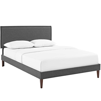 Modway Celine Full Platform Bed with Tapered Legs, , large