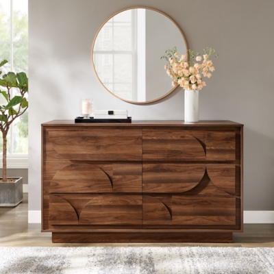 Modway Bulwark 57" 6 Drawer Dresser, , rollover
