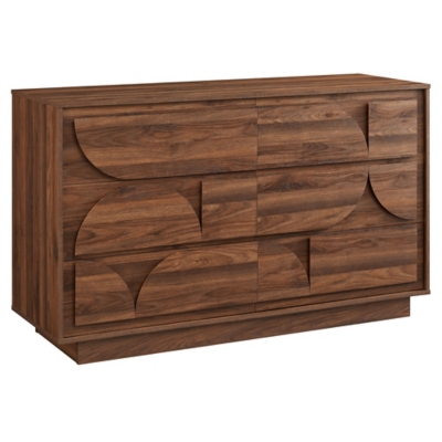 Modway Bulwark 57" 6 Drawer Dresser, , large