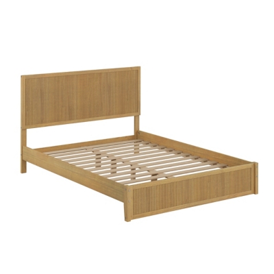 Donco Kids Metropolitan Platform Bed, Urban Oak, grid