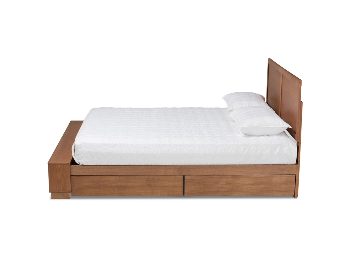 jasminemさま　専用ページ Baxton Studio Tamsin Full 4-Drawer Platform Storage Bed with