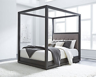 Modus Furniture Oxford Full Canopy Bed, , rollover