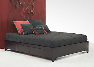 Modus Furniture Simple Full Platform Storage Bed, , rollover