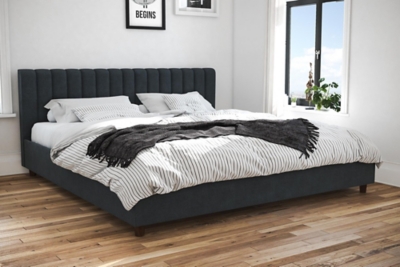 Brittany upholstered store platform bed