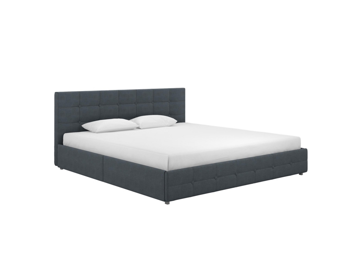 Atwater Living Ryder Linen King Upholstered Storage Bed | Ashley