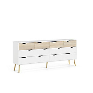 Oslo  8 Drawer Double Dresser, , large