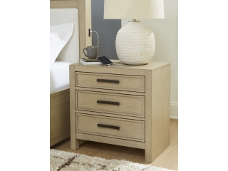 Calmoro 26" 3 Drawer Nightstand