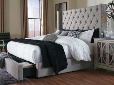 Sorinella Queen Upholstered Headboard | Ashley Furniture ...