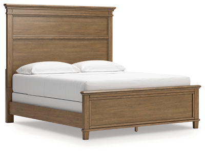 Mylarken California King Panel Bed, Brown, large