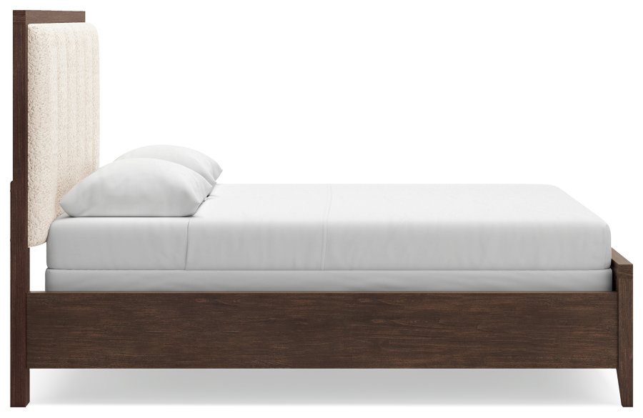 Westonfort Queen Upholstered Panel Bed, Dresser and Mirror - image 7