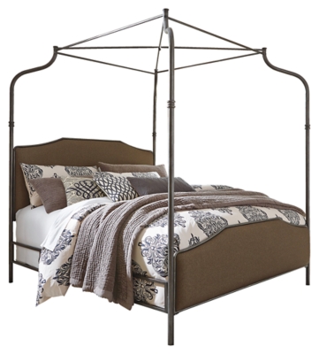 ashley moriann canopy furniture bed sallee poster b616 lamp table queen
