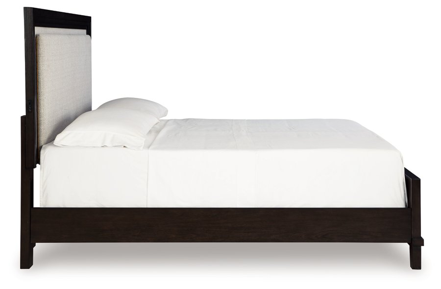 Cama de paneles, tocador, espejo y mesita de noche Neymorton King - image 9