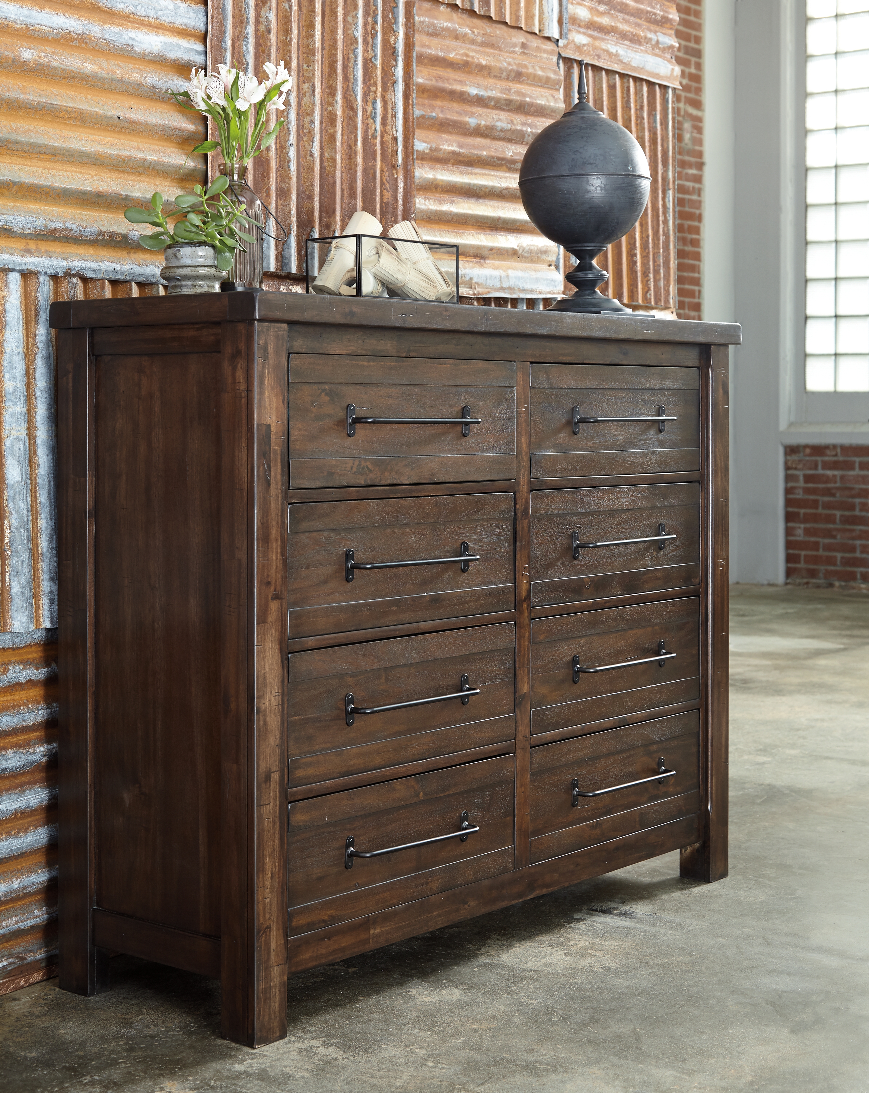 Finch dresser ashley deals furniture