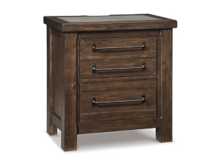 Starmore 25" 2 Drawer Charging Nightstand