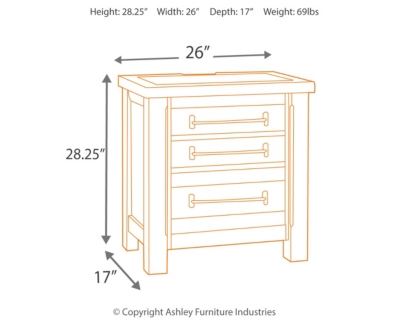 Starmore Nightstand Ashley Furniture Homestore