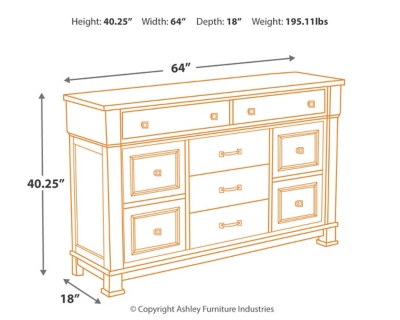 Jennily Dresser Ashley Furniture Homestore