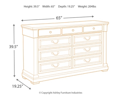 Bolanburg Dresser and Mirror, , large