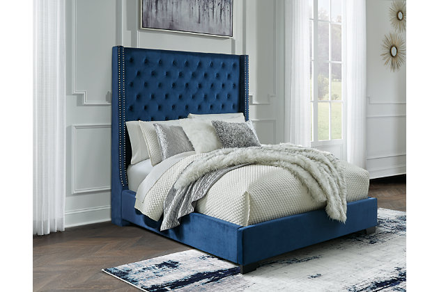 Cayne Queen Upholstered Bed Ashley, Ashley Furniture Jerary Upholstered Bed