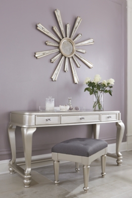 Coralayne Youth Vanity With Chair Ashley Furniture Homestore