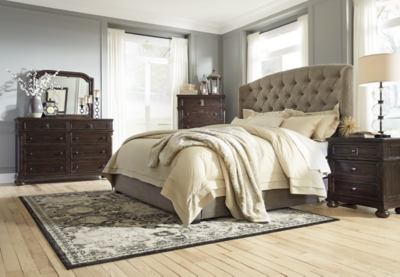 Gerlane King Upholstered Bed Ashley Furniture Homestore