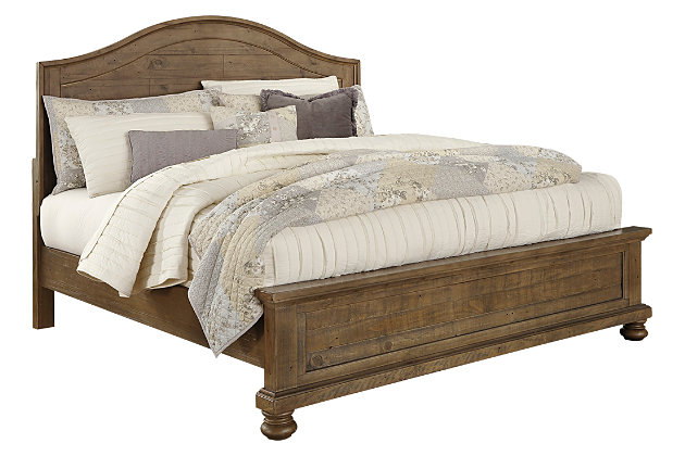 trishley queen panel bed | ashley furniture homestore