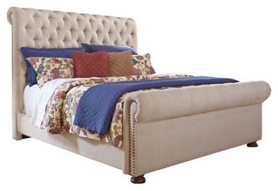 Sleigh beds deals at ashley furniture