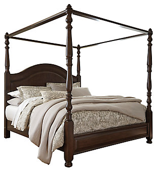 Lavidor King Canopy Bed Ashley, Canopy Bed Frame Ashley Furniture