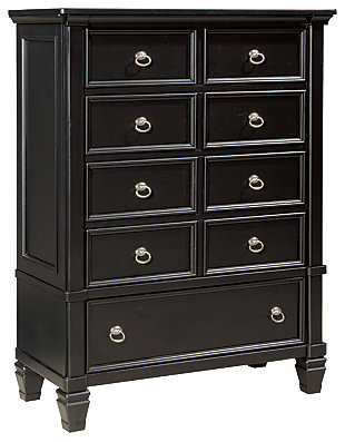 Greensburg Chest Of Drawers Ashley, Ashley Furniture Chest Of Drawers Black