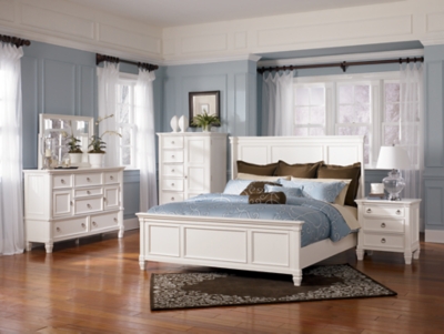prentice queen panel bed | ashley furniture homestore