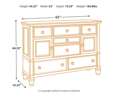 Prentice Dresser Ashley Furniture Homestore