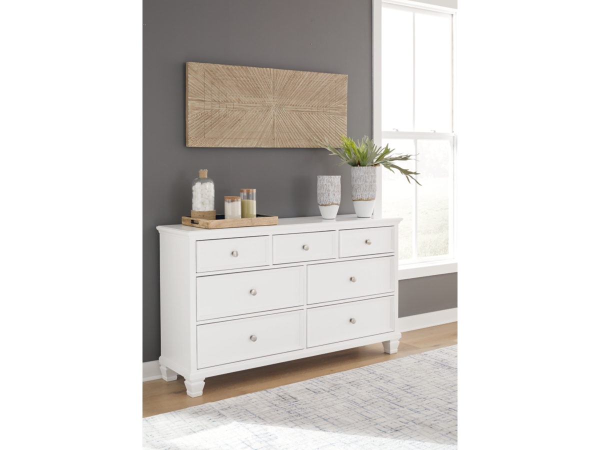 Off white deals dresser ashley furniture