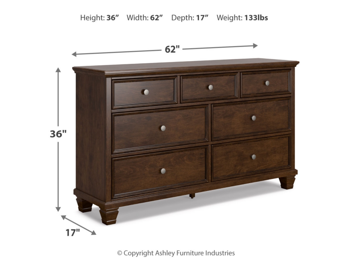 Danabrin Dresser - Brown