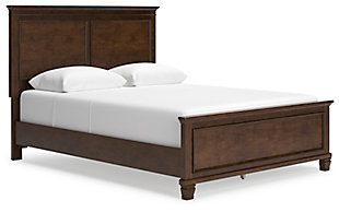 Danabrin Queen Panel Bed, Brown, large