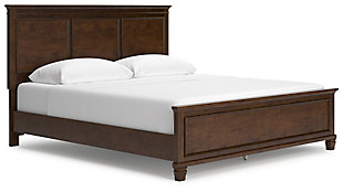 Danabrin California King Panel Bed, Brown, large