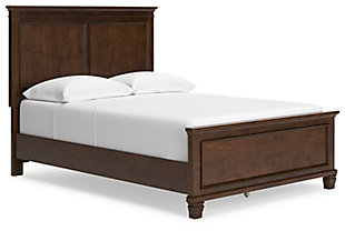 Danabrin Full Panel Bed, Brown, large