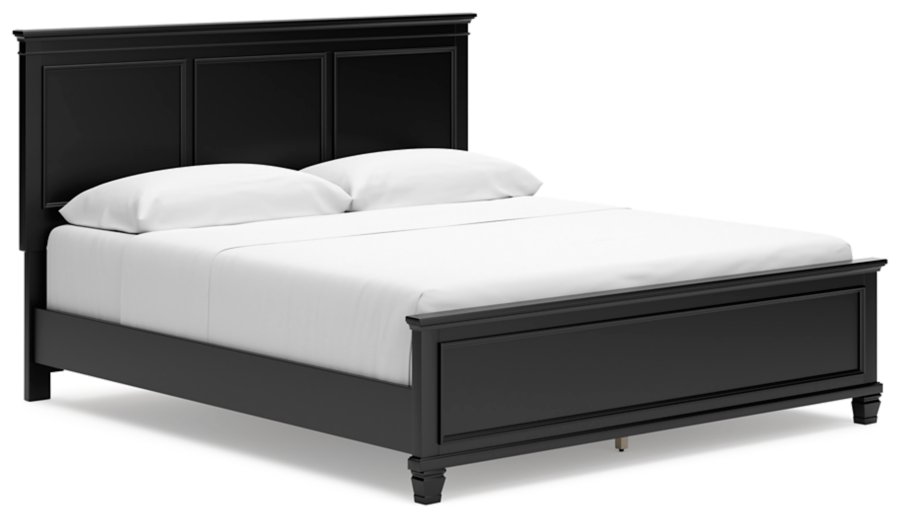 Cama con paneles tamaño California King Lanolee, cómoda, arcón y 2 mesitas de noche - image 18