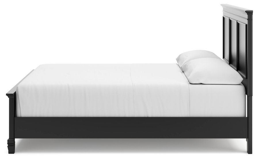 Cama con paneles tamaño California King Lanolee, cómoda, arcón y 2 mesitas de noche - image 22